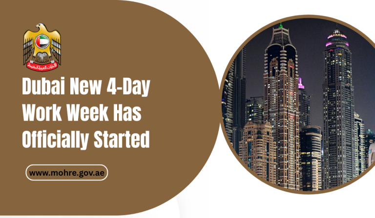 Dubai New 4-Day Work Week Has Officially Started