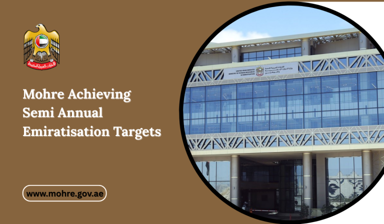 Mohre Achieving Semi Annual Emiratisation Targets