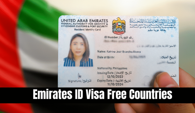 Emirates ID Visa Free Countries