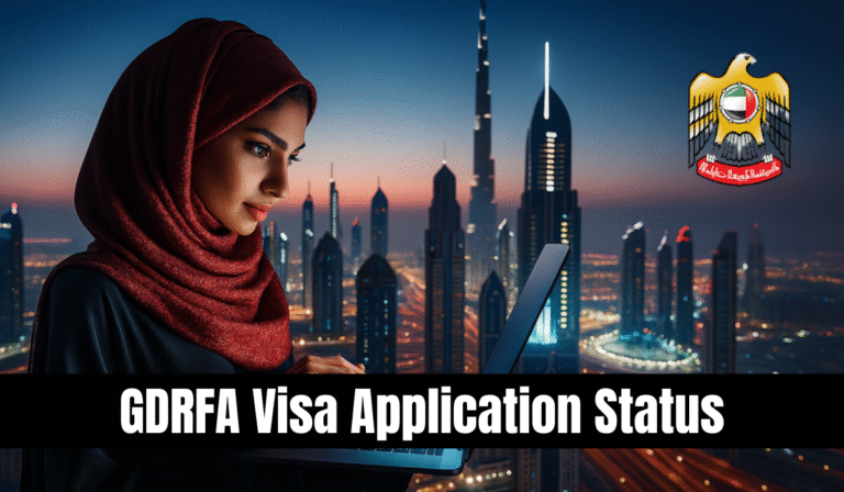 GDRFA Visa Application Status