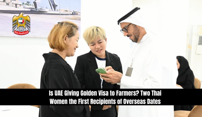 Is UAE Giving Golden Visa to Farmers? Two Thai Women the First Recipients of Overseas Dates