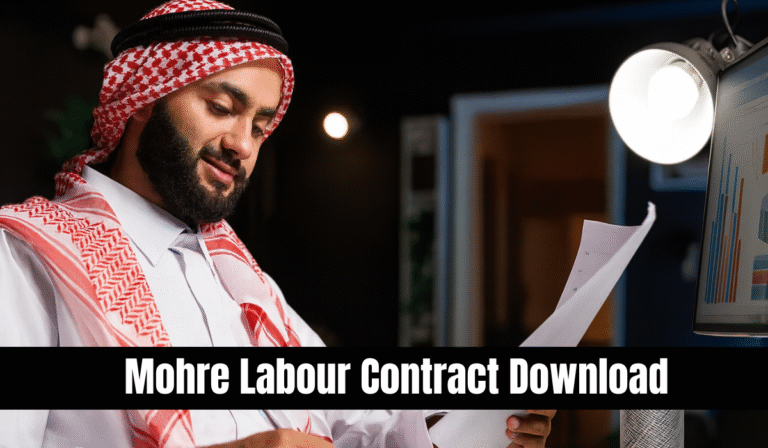 Mohre Labour Contract Download