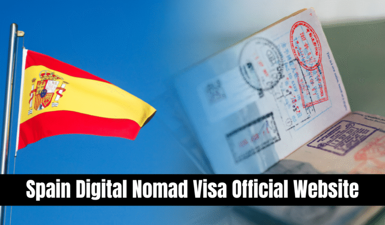 Spain Digital Nomad Visa Official Website