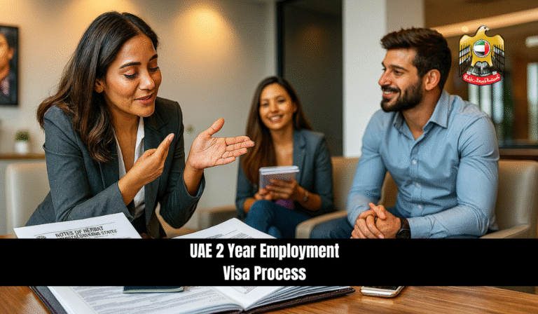 UAE 2 Year Employment Visa Process for August 2025: How to Apply