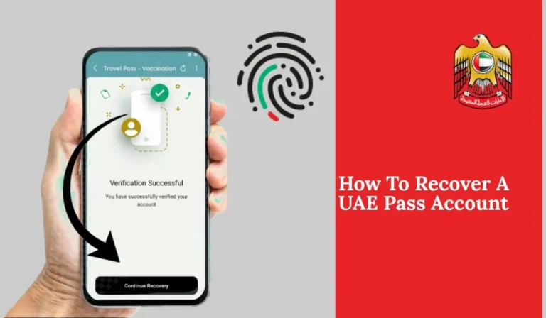 How To Recover A UAE Pass Account