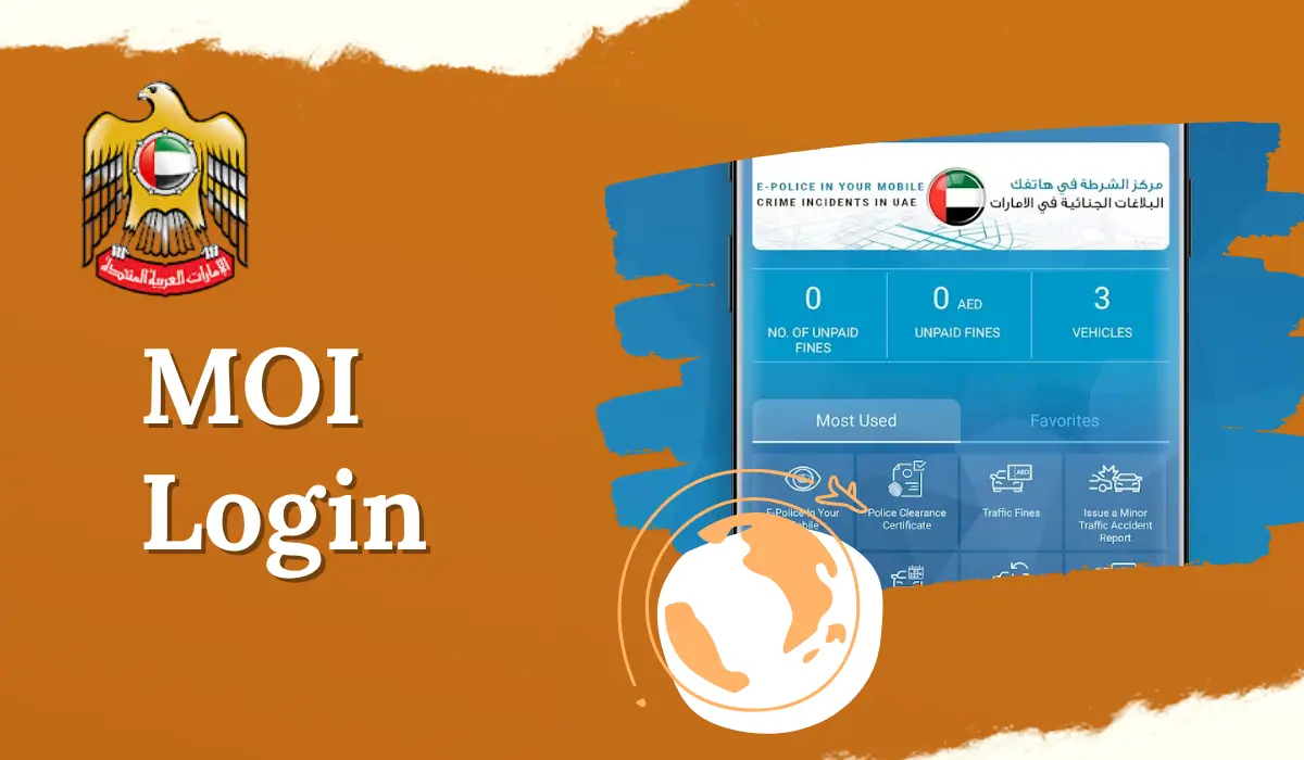 MOI Login UAE 2026: How To Create Account And Access Services Online